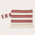 stripes pouch