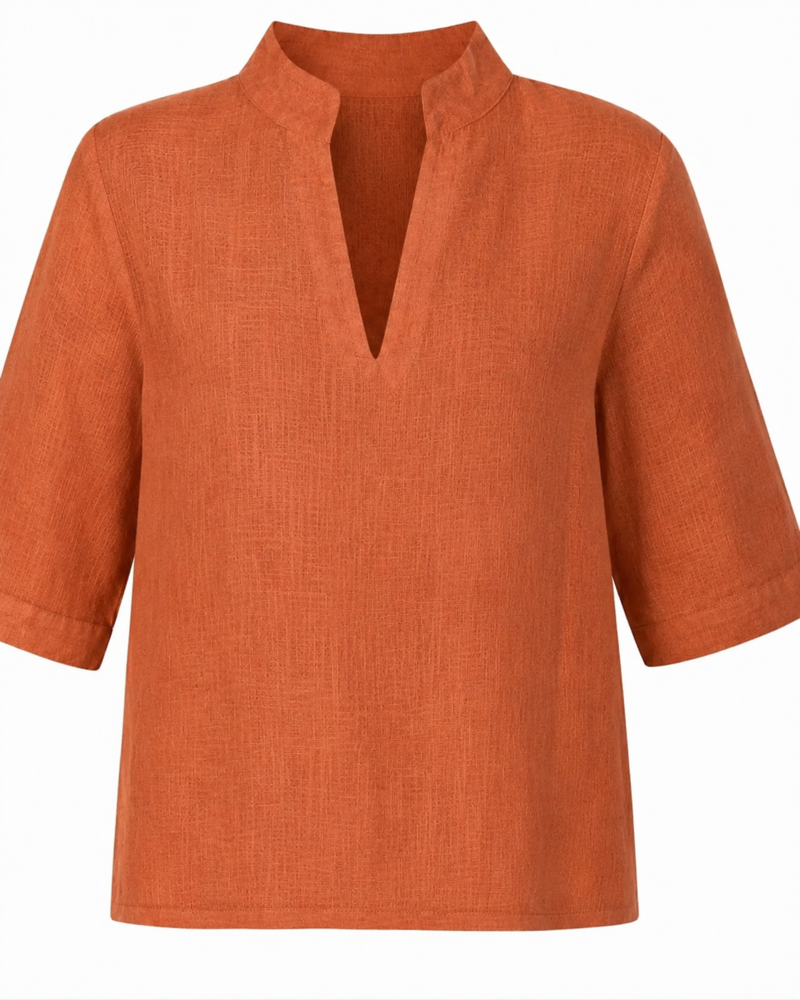 Aelia linen shirt - sunset