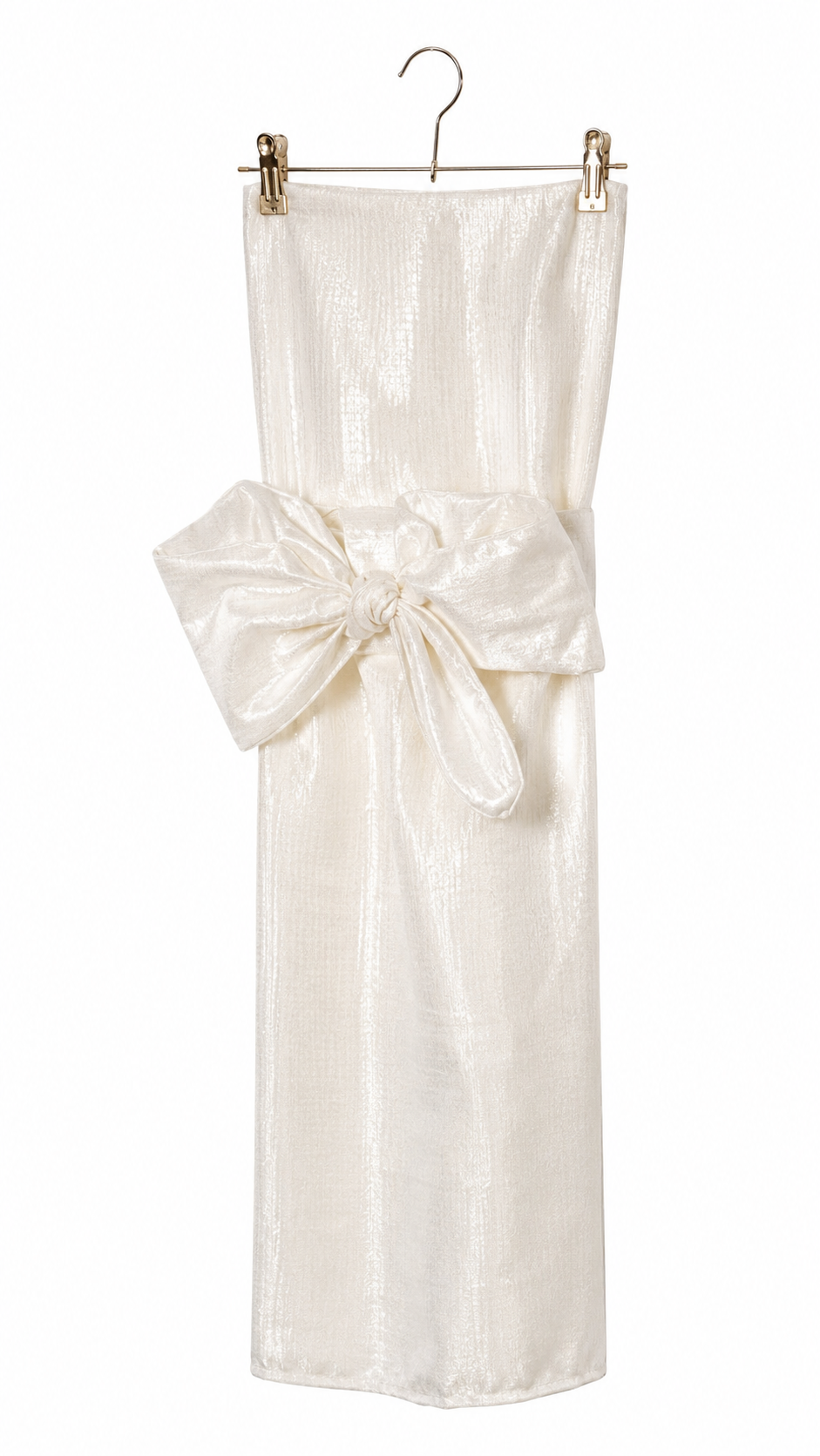 Shimmer pareo set- ivory