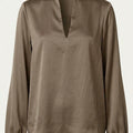 Grace shirt- Brown