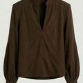 Grace shirt - brown